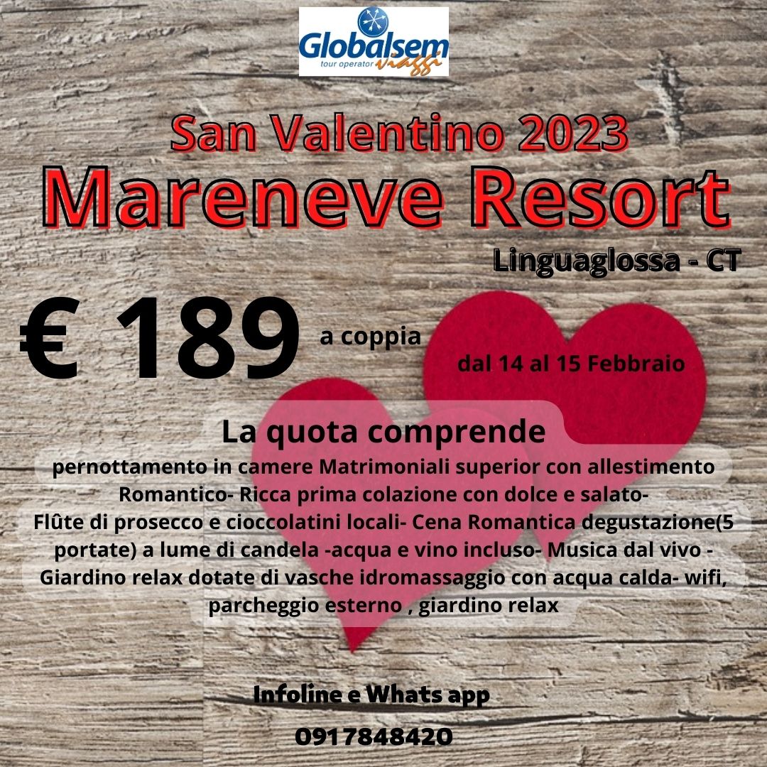 SAN VALENTINO 2023 - al Mareneve Resort - Linguaglossa - CT - Sicilia 