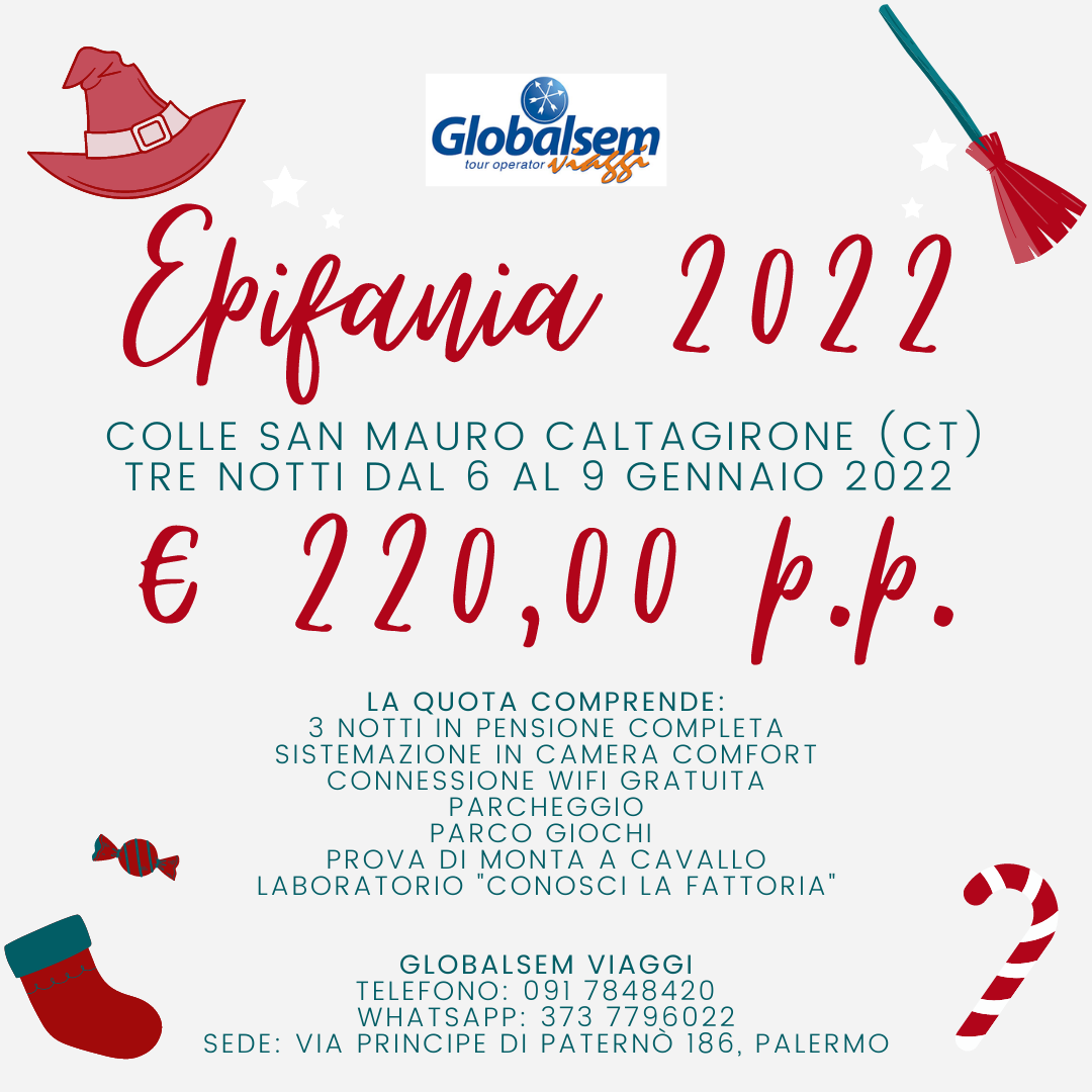 EPIFANIA 2022 a COLLE SAN MAURO Caltagirone - (CATANIA) - Sicilia