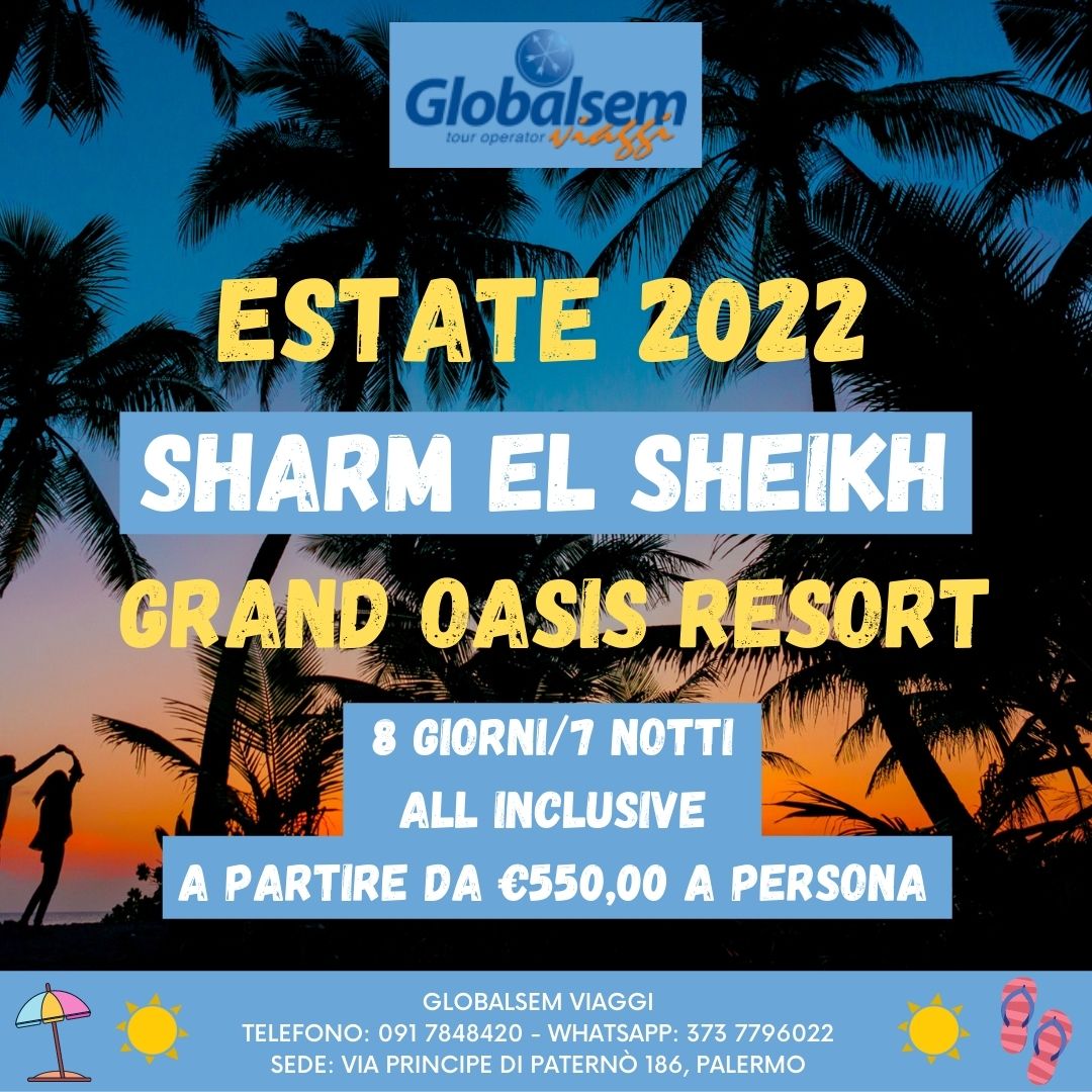 ESTATE 2022 - Sharm el Sheikh - Volo da Catania