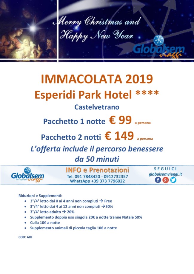IMMACOLATA 2019 Esperidi Park Hotel (Castelvetrano)