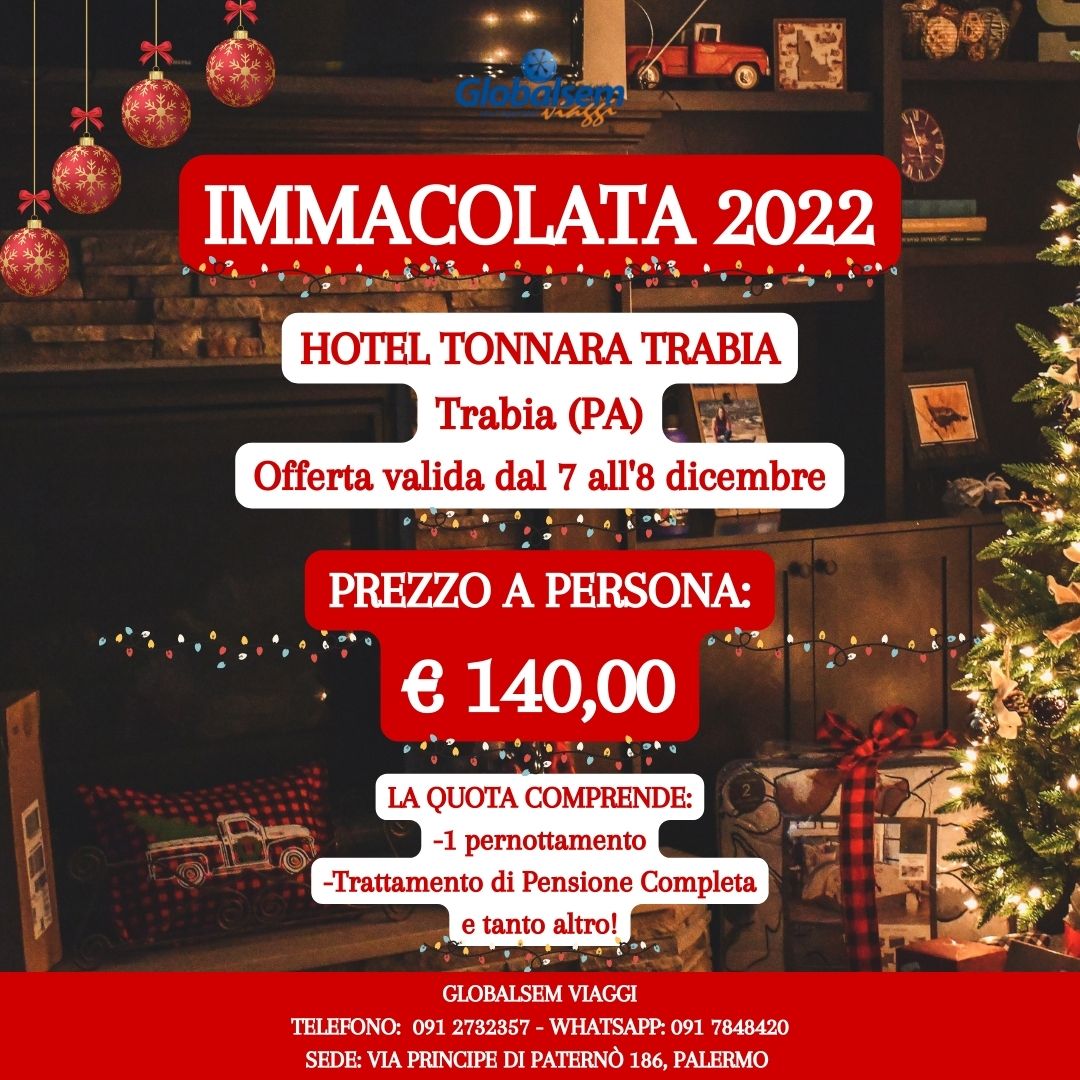 IMMACOLATA 2022 all'Hotel Tonnara Trabia - Trabia (PA) - Sicilia