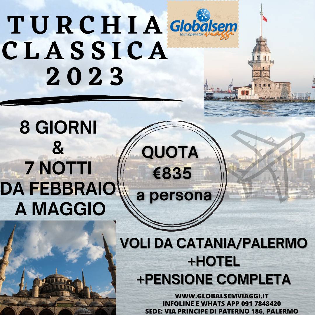 TURCHIA CLASSICA-TOUR 2023. Una favola ad occhi aperti!