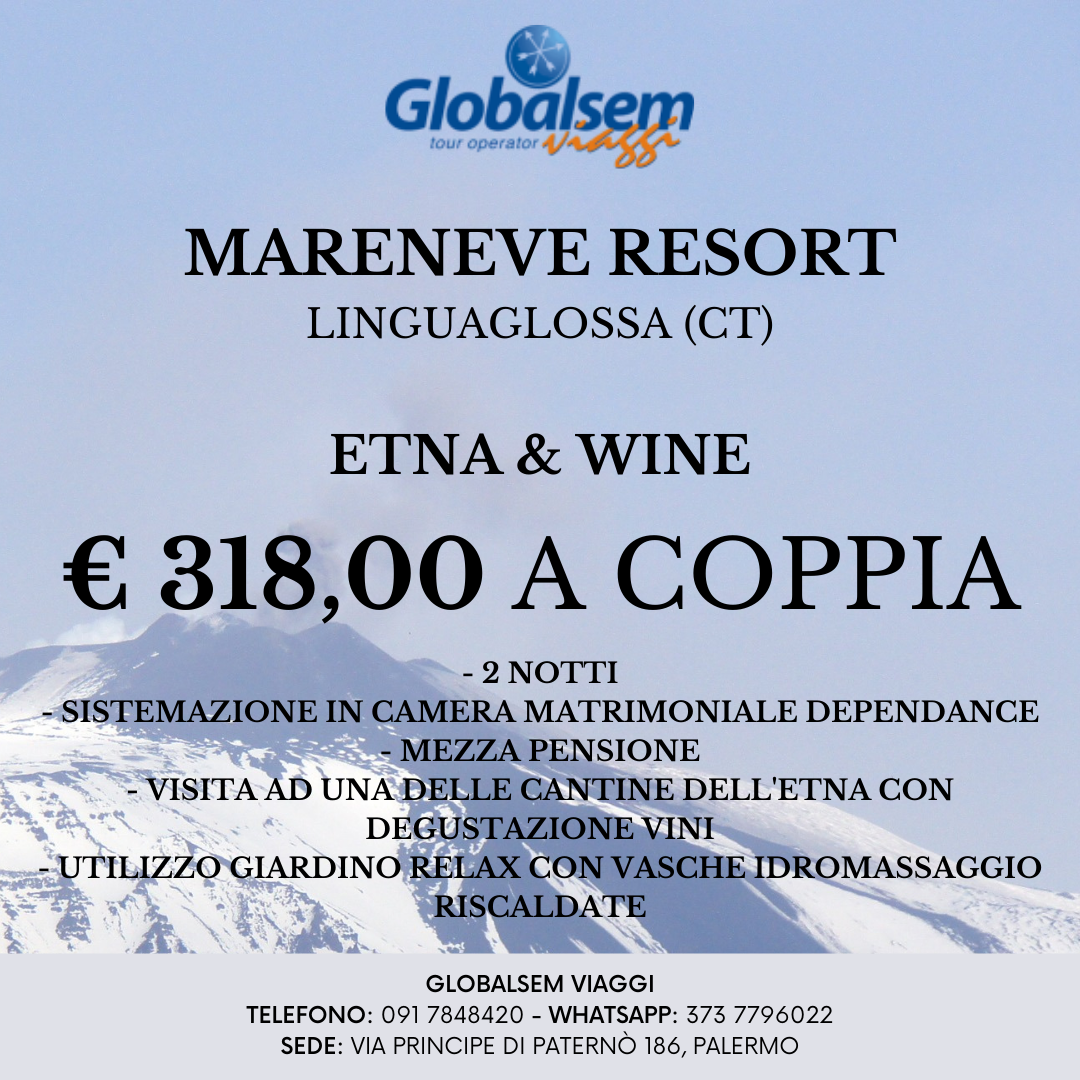 ETNA & WINE 2022 al Mareneve Resort - Linguaglossa (CATANIA) - Sicilia
