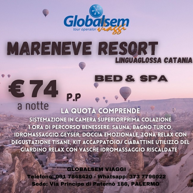 BED - SPA 2022 al Mareneve Resort - Linguaglossa (CATANIA) - Sicilia
