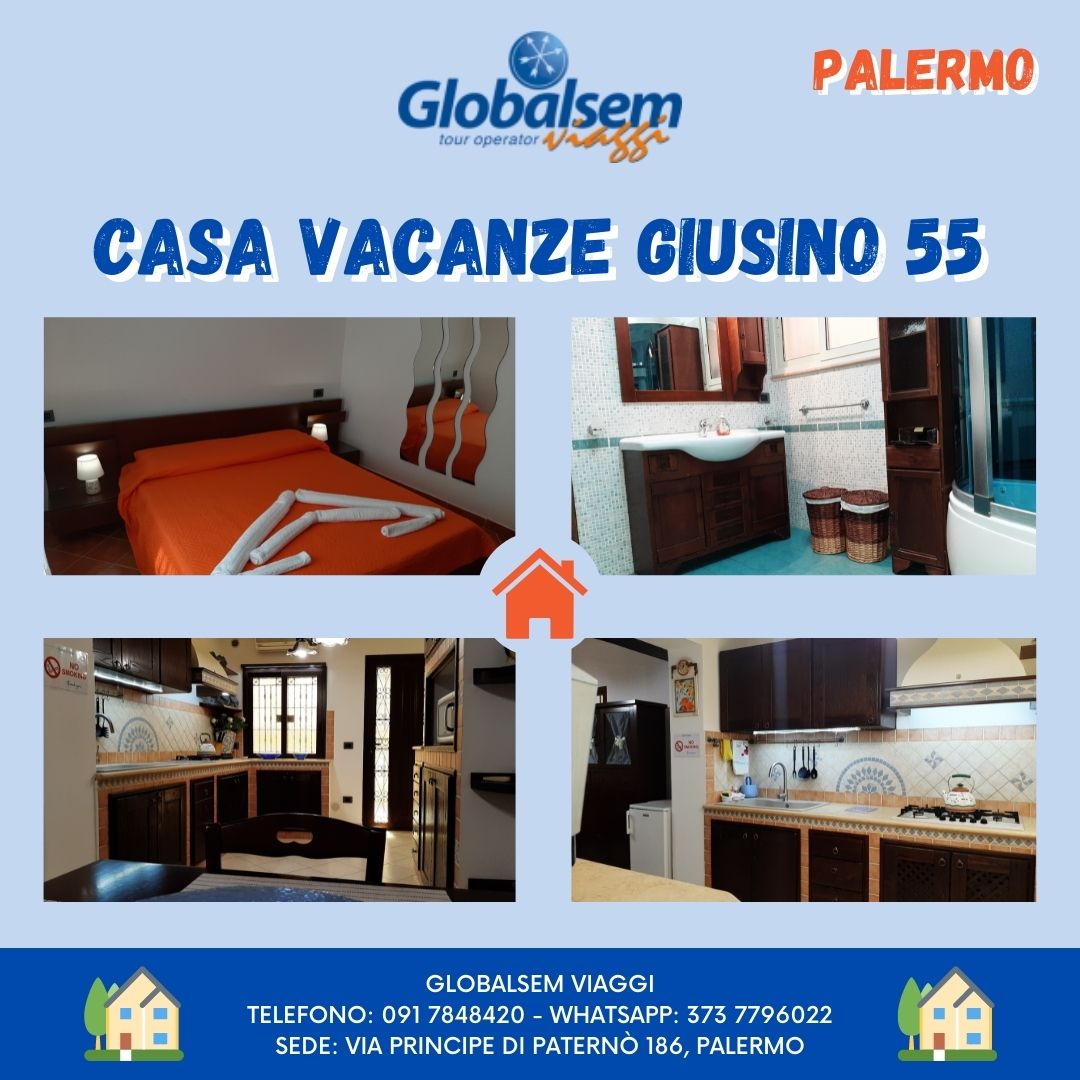 CASA VACANZE GIUSINO 55 - Palermo - Sicilia